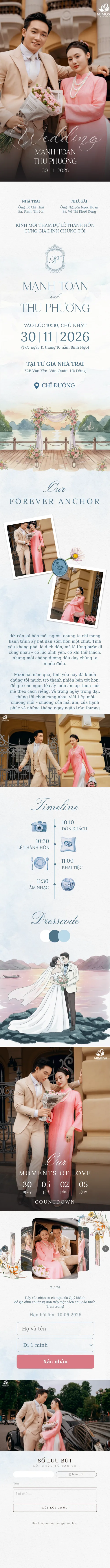 Thu Phương & Mạnh Toàn